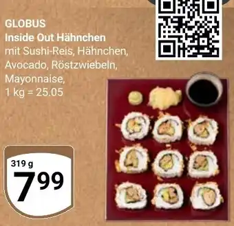 Globus GLOBUS Inside Out Hähnchen Angebot