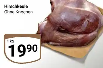 Globus Hirschkeule Angebot