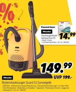 MEDIMAX Miele Bodenstaubsauger Guard S1 Sunsetgelb Angebot