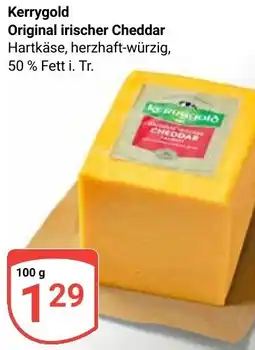 Globus Kerrygold Original irischer Cheddar Angebot