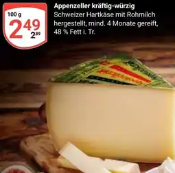 Globus Appenzeller kräftig-würzig Angebot