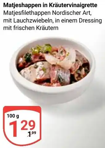 Globus Matjeshappen in Kräutervinaigrette Angebot