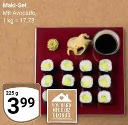 Globus Maki-Set Angebot
