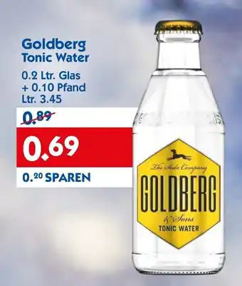 Hol'ab Getränkemarkt Goldberg Tonic Water 0,2L Angebot