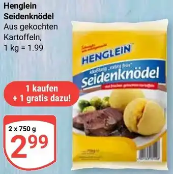 Globus Henglein Seidenknödel Angebot