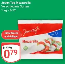 Globus Jeden Tag Mozzarella Angebot