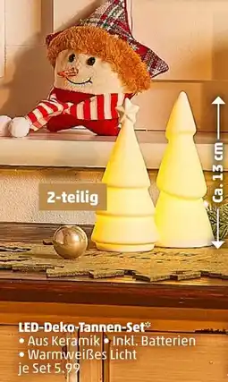 PENNY LED-Deko-Tannen-Set Angebot