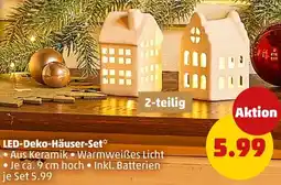 PENNY LED-Deko-Häuser-Set Angebot