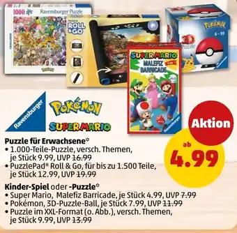 PENNY Ravensburger Puzzle für Erwachsene Angebot