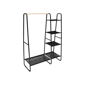 Netto Marken-Discount Kleiderständer mit Schuhregal - Schwarz Angebot