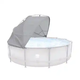 Netto Marken-Discount Wehncke Sonnendach für Stahlrahmenpools Ø 360/366cm Angebot