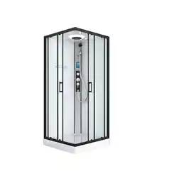 Netto Marken-Discount Komplettduschkabine Miami schwarz Angebot