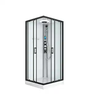 Netto Marken-Discount Komplettduschkabine Miami schwarz Angebot