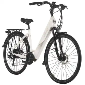 Netto Marken-Discount Adore ADORE E-Trekkingbike 28 Alu Trekking E-Bike ATR-180 Heckmotor 50NM / 15Ah Glacier White Angebot