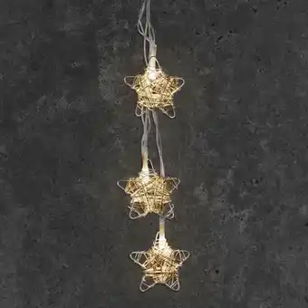 NKD LED-Stern-Lichterkette, ca. 165 cm Angebot