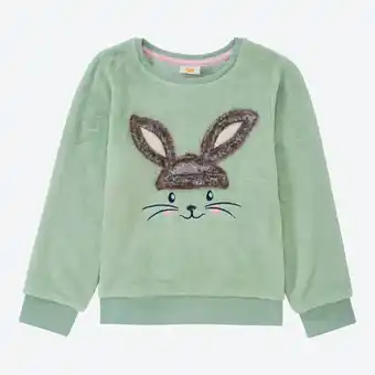 NKD Kinder-Mädchen-Fleeceshirt mit Applikation Angebot