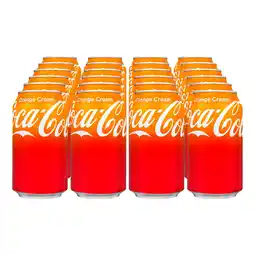 Netto Marken-Discount Coca Cola Orange Cream Soda 0,355 Liter, 24er Pack Angebot