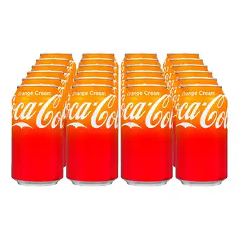 Netto Marken-Discount Coca Cola Orange Cream Soda 0,355 Liter, 24er Pack Angebot