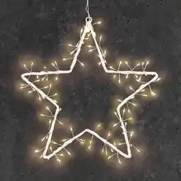 NKD LED-Stern-Hängeleuchte mit Timerfunktion, ca. 30 cm Angebot