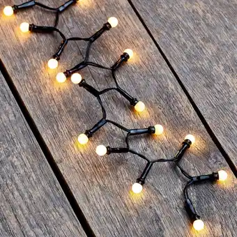 NKD LED-Kugel-Lichterkette mit Timerfunktion, ca. 215 cm Angebot