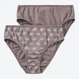 NKD Damen-Rioslip mit hohem Baumwoll-Anteil, 2er-Pack Angebot