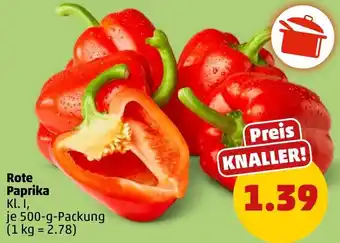 PENNY Rote Paprika Angebot