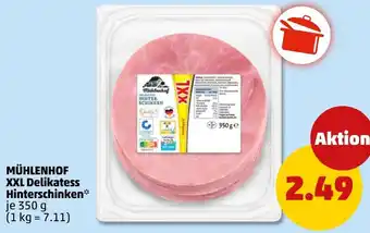 PENNY MÜHLENHOF XXL Delikatess Hinterschinken Angebot