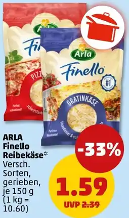 PENNY ARLA Finello Reibekäse Angebot