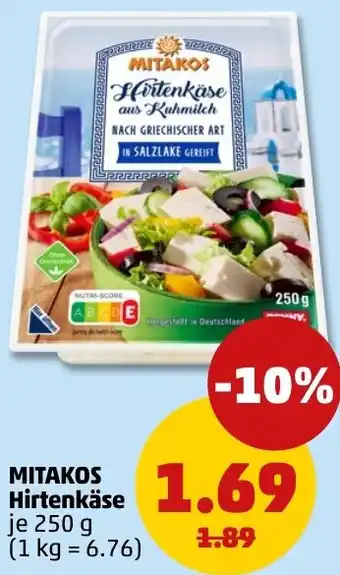 PENNY MITAKOS Hirtenkäse Angebot