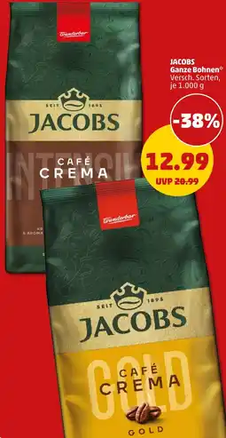 PENNY JACOBS Ganze Bohnen Angebot