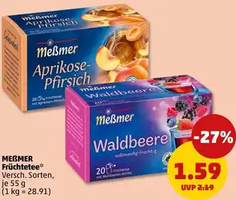PENNY MEẞMER Früchtetee Angebot