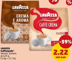 PENNY LAVAZZA Kaffeepads Angebot