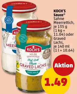 PENNY KOCH'S Sauce Angebot