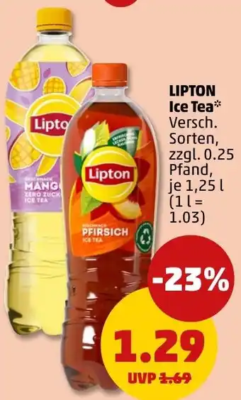 PENNY LIPTON Ice Tea Angebot