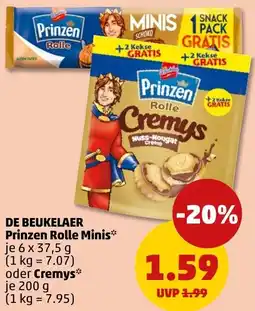 PENNY DE BEUKELAER Prinzen Rolle Minis oder Cremys Angebot