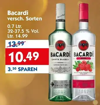 Hol'ab Getränkemarkt Bacardi 0,7L Angebot