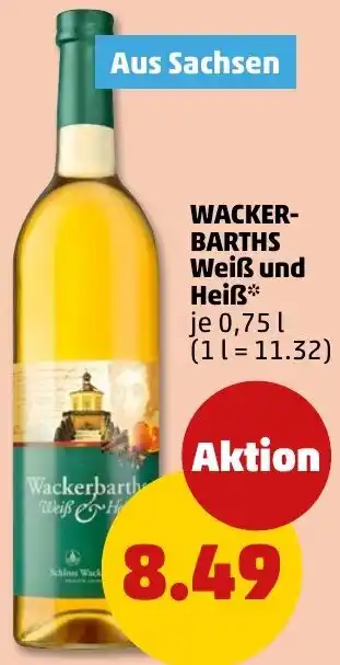 PENNY WACKERBARTHS Weiß und Heiß Angebot