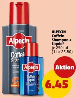 PENNY ALPECIN Coffein Shampoo + Liquid Angebot