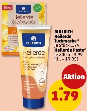 PENNY BULLRICH Heilerde Tuchmaske oder Heilerde Paste Angebot