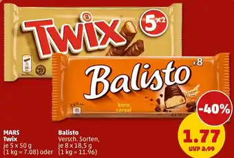 PENNY MARS Twix oder Balisto Angebot