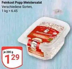 Globus Feinkost Popp Meistersalat Angebot