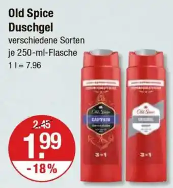 V Markt Old Spice Duschgel Angebot