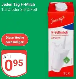 Globus Jeden Tag H-Milch Angebot