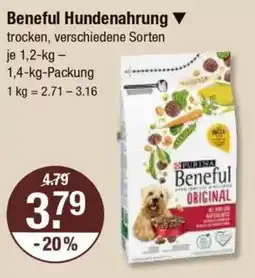 V Markt Beneful Hundenahrung Angebot