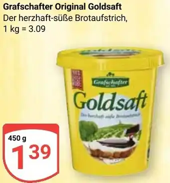 Globus Grafschafter Original Goldsaft Angebot