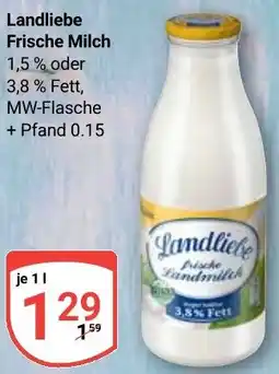 Globus Landliebe Frische Milch Angebot