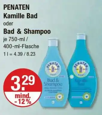 V Markt PENATEN Kamille Bad oder Bad & Shampoo Angebot