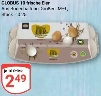 Globus GLOBUS 10 frische Eier Angebot