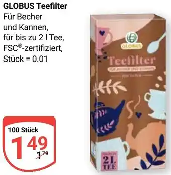 Globus GLOBUS Teefilter Angebot
