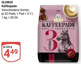 Globus GLOBUS Kaffeepads Angebot